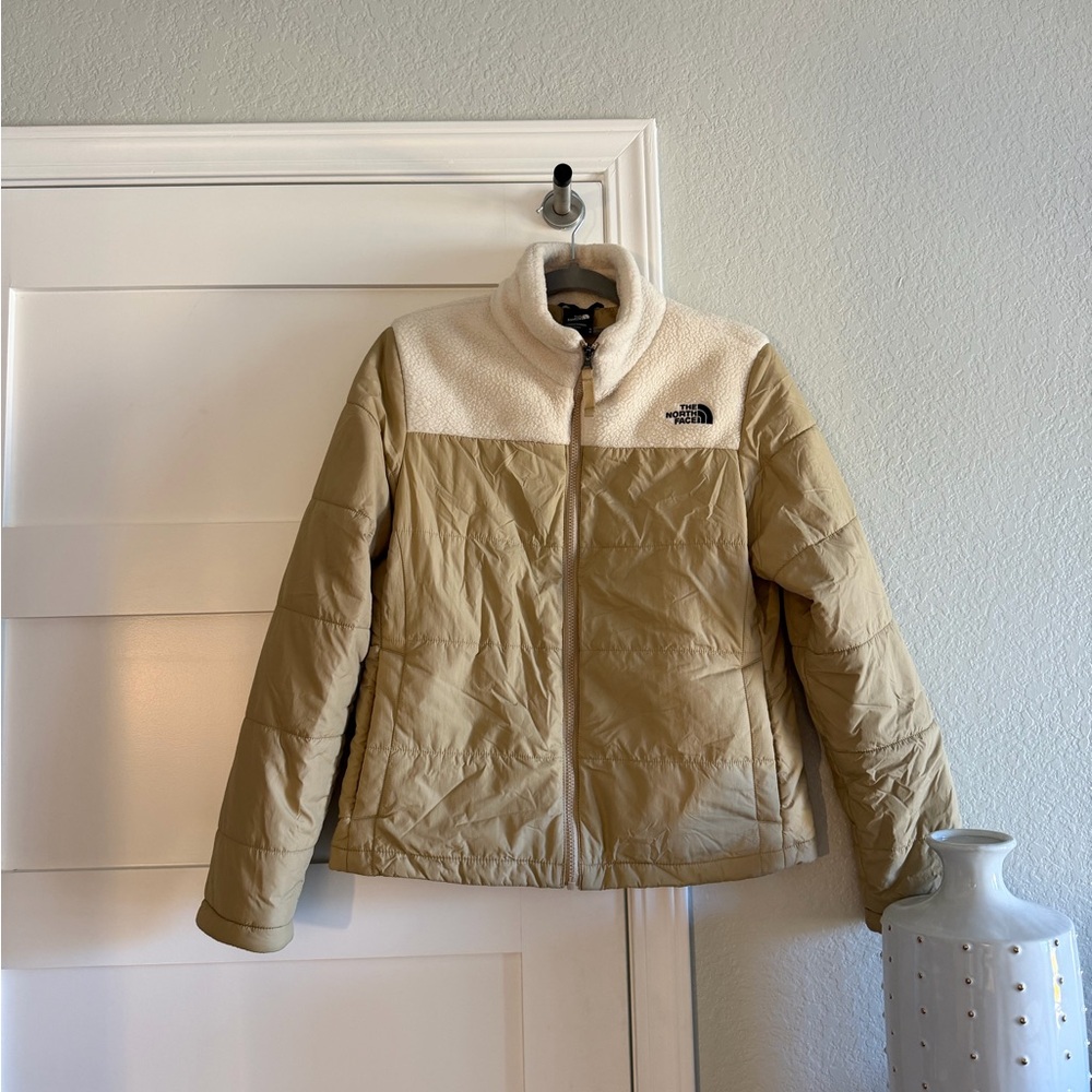 The North Face Cream Fleece Jacket